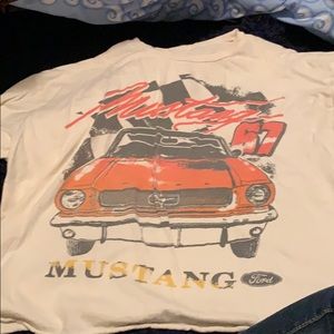 Mustang oversized crop top xl American Eagle